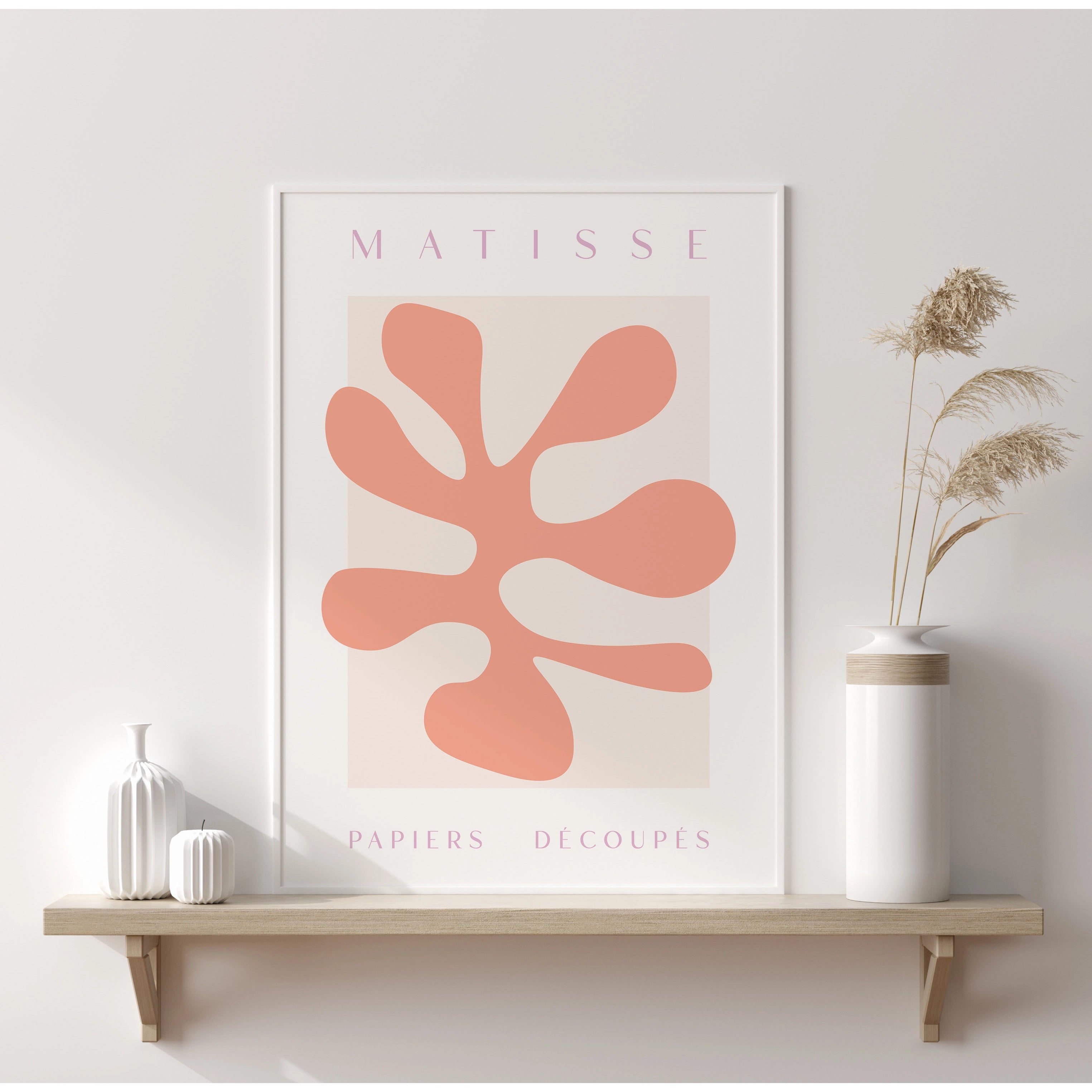 Affiche « Matisse orange »