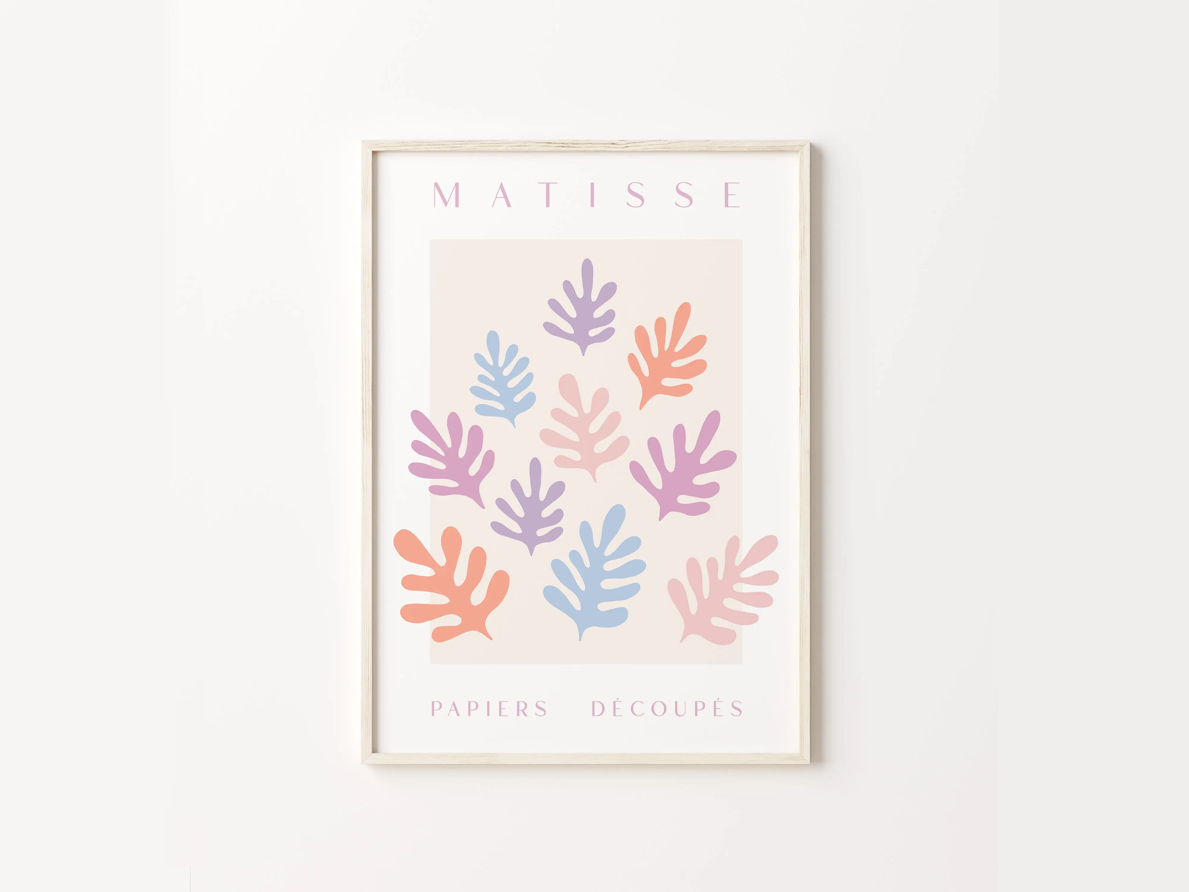 Affiche "Matisse inspired"