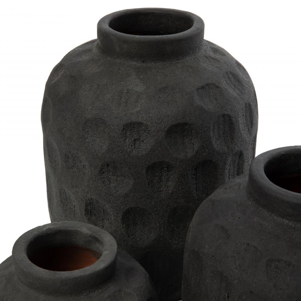 Vase « The trendy in black »